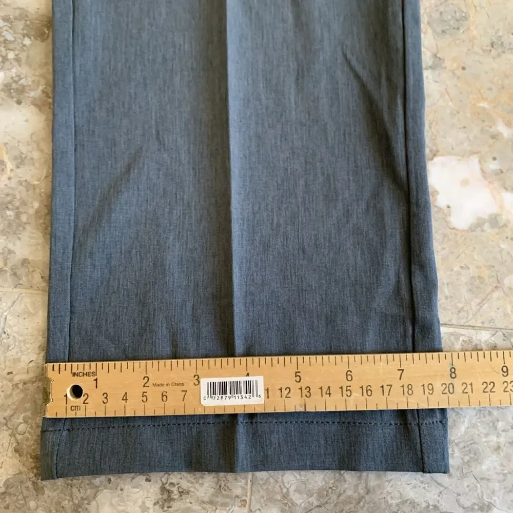 NWT Men's 1764 Signature Gray Performance Stretch Wilkes‎ Golf Pants sz 36x32